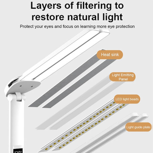 Διακοσμητικό Φωτιστικό LED Φυσικό Λευκό 4500K 18x12x32εκ.