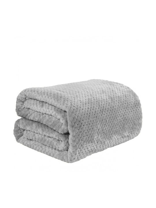 Popcorn Κουβέρτα Fleece Υπέρδιπλη 220x240εκ.