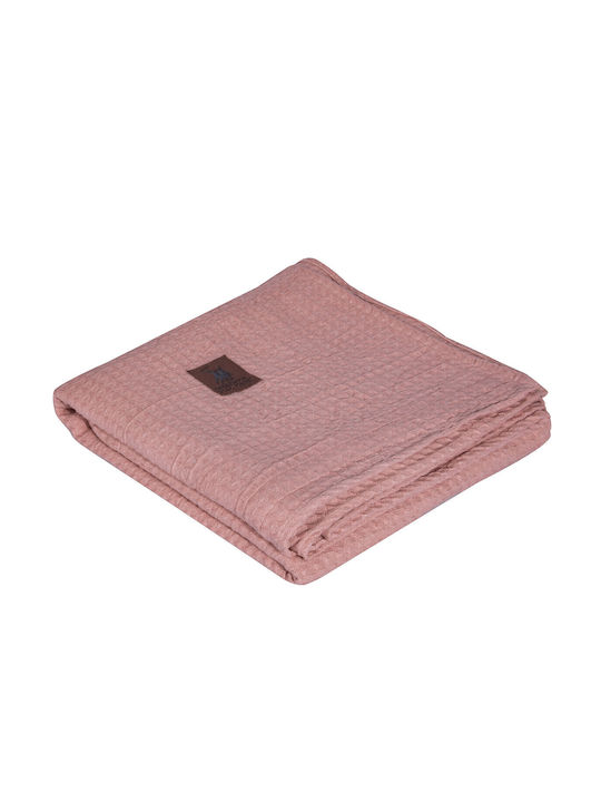 Greenwich Polo Club 3402 Single Pique Blanket 170x250cm Lilac