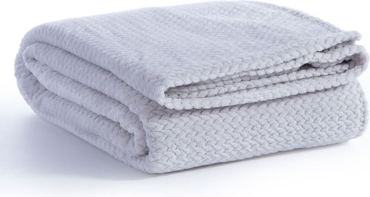 Nef-Nef Homeware Super-Queen Decke 220x240cm Grau