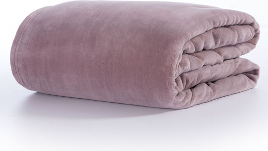 Nef-Nef Homeware Cosy Υπέρδιπλη 220x240εκ. Mauve Nef-Nef Homeware Cosy Υπέρδιπλη 220x240εκ. Mauve