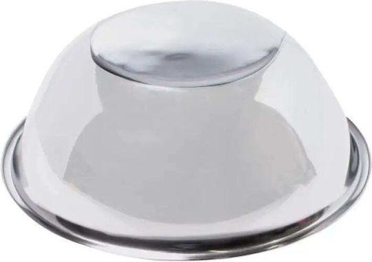 Fackelmann Edelstahl Rührschüssel mit Durchmesser 30cm und Höhe 11cm.