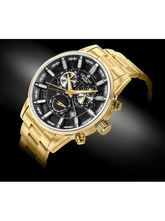 Giewont Battery Watch with Metal Bracelet