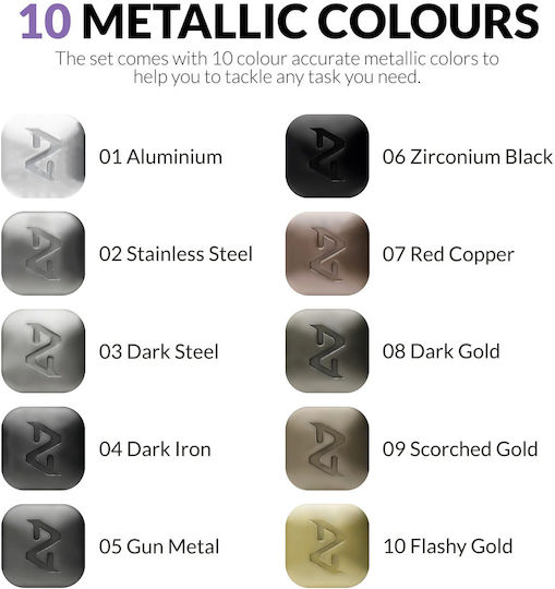 Gaahleri Ακρυλικός Μαρκαδόρος Dark Gold