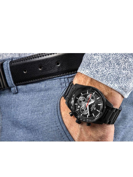 Giewont Battery Watch with Metal Bracelet