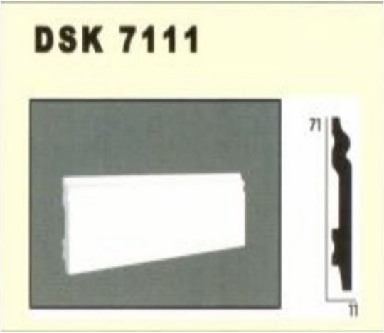 Decolux Wandprofil Sockelprofil Dsk 7111 11x71 Mm