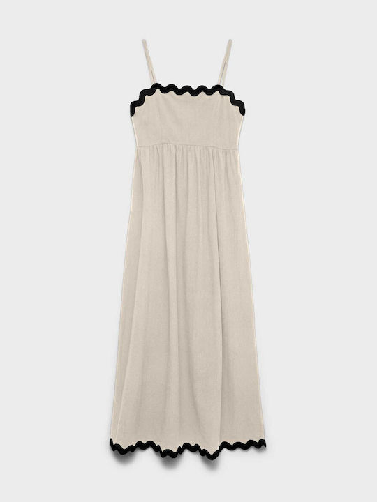 Summer Maxi Dress Ecru