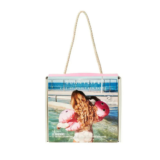 Παιδικά Μπρατσάκια Sunnylife Poppy Peach Pink