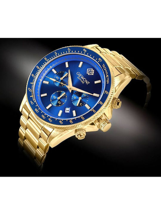 Giewont Battery Watch with Metal Bracelet