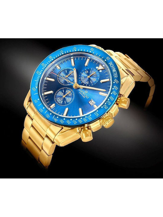 Giewont Battery Watch with Metal Bracelet