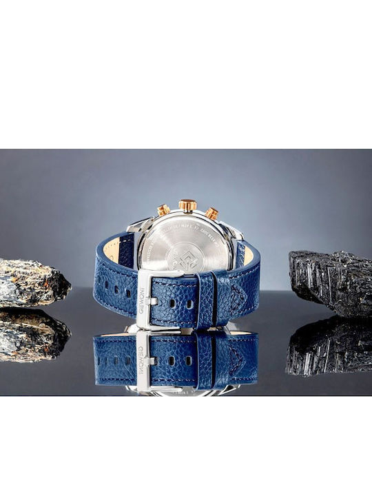 Giewont Battery Watch with Leather Strap
