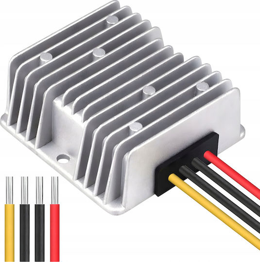 Convertor De Putere Auto Dc-dc Zola 120w 10a Intrare 18-36v Ieşire 12v Carcasă Din Aluminiu Ip68