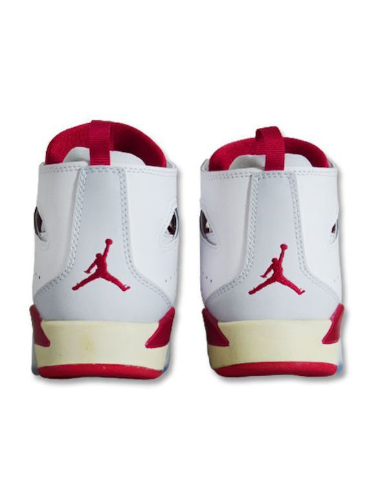 Flight Club Αθλητικά Παιδικά Παπούτσια Μπάσκετ Λευκά