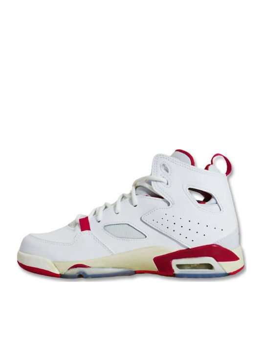 Flight Club Αθλητικά Παιδικά Παπούτσια Μπάσκετ Λευκά