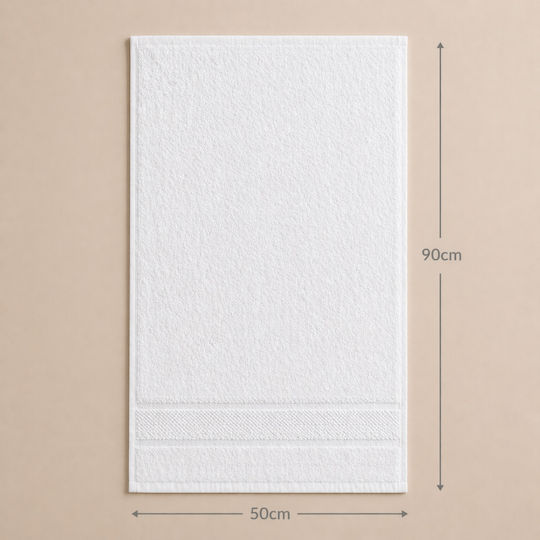 Kotonia Home Prosop De Față 50x90cm Multicolor 6 Bucăți Greutate 400gr/m²