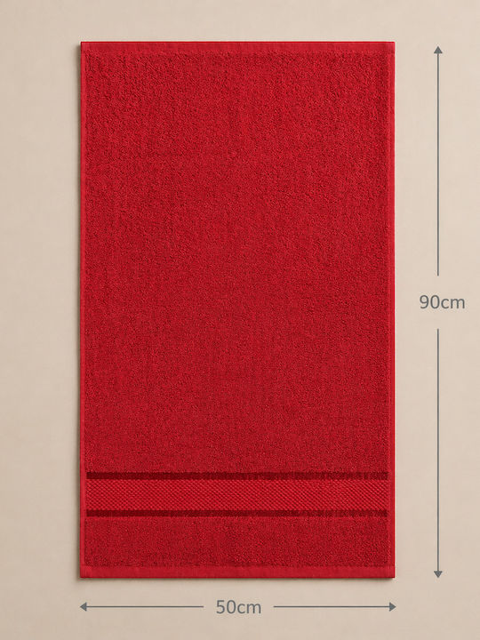 Kotonia Home Prosop De Față 50x90cm Multicolor 6 Bucăți Greutate 400gr/m²