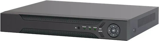 Tele HV-908 Überwachungs-Videorekorder HVR 8 Kanäle mit Auflösung Volle HD HV-908