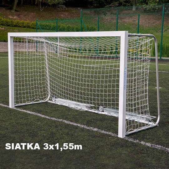 Yakimasport Fußballnetz 300x155cm 1 Stück