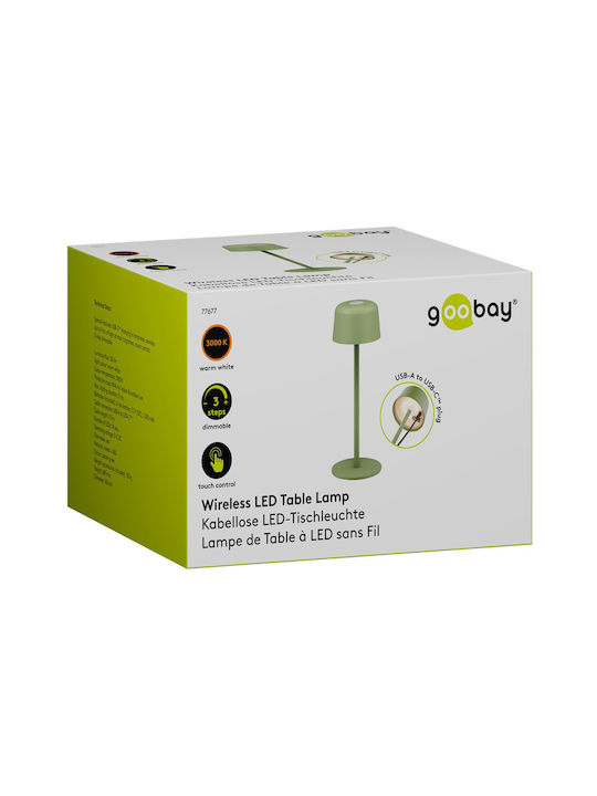 Goobay Διακοσμητικό Φωτιστικό LED Θερμό Λευκό 3000K 25x25εκ.
