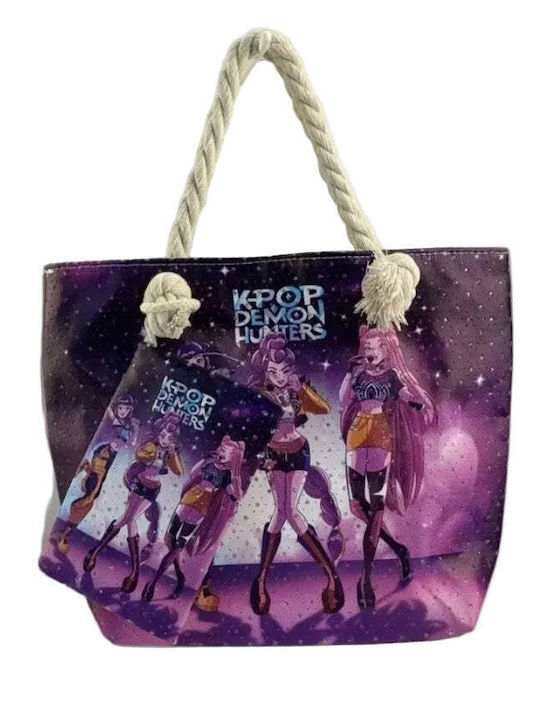 Kids Beach Bag Light Blue 30x23x8cm