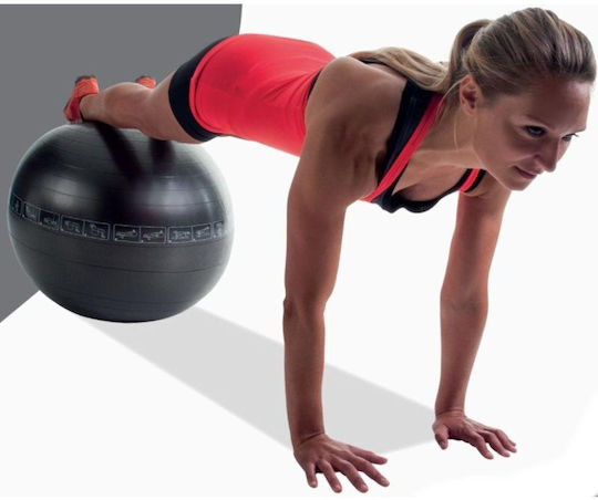 Pure2Improve Ball Pilates 65cm 0.6kg in Black Color