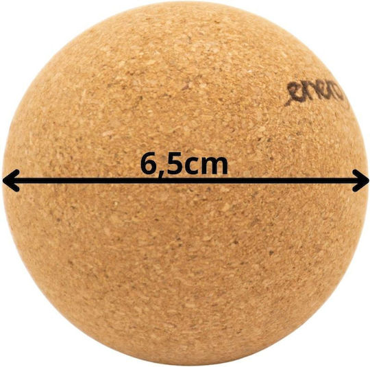 Enero Μπάλα Μασάζ 6.5cm σε Μπεζ Χρώμα