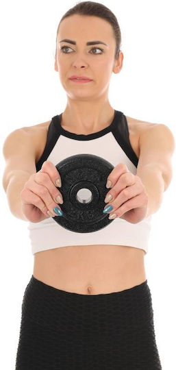 Sportop Set of Plates Metal 1 x 2kg Ø28mm