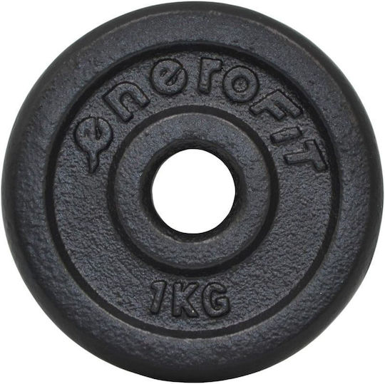 Sportop Set of Plates Metal 1 x 1kg Ø28mm