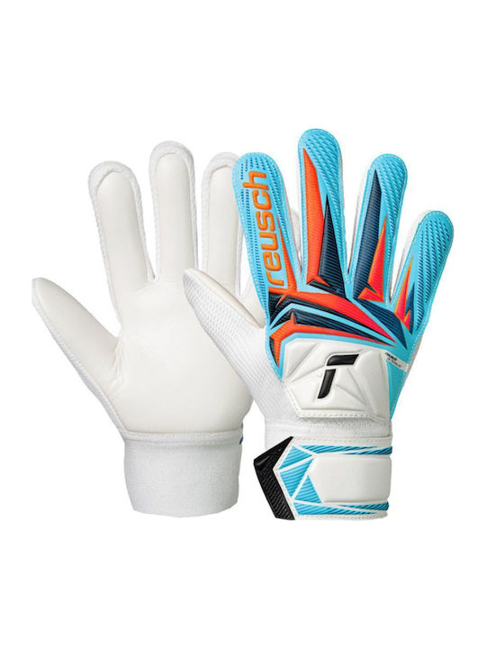 Reusch Reusch Attrakt Starter Solid Jnr Goalkeeper Gloves Kids White