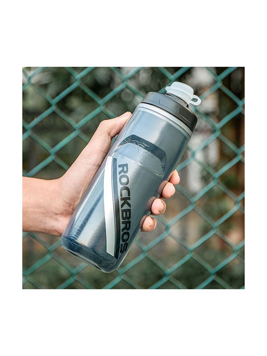 Rockbros Sticlă De Apă Pentru Ciclism 620ml Neagră