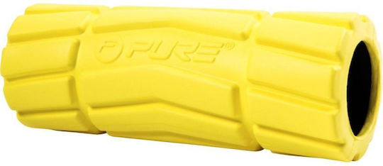 Pure2Improve Soft Κύλινδρος Μασάζ Κίτρινος 36cm