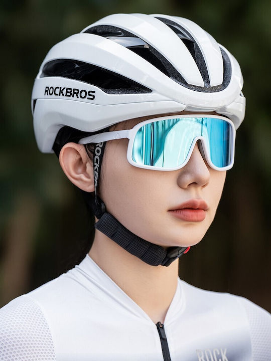 Rockbros Căști De Bicicletă De Drum Alb