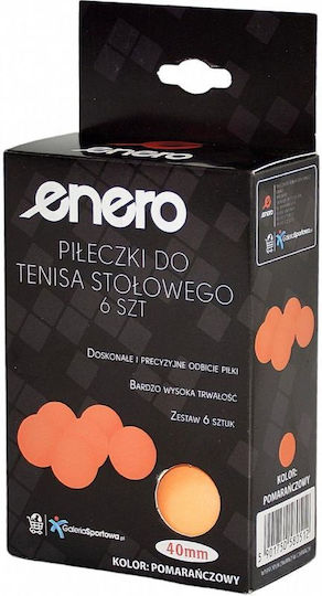 Enero 580512 Μπαλάκια Ping Pong 6τμχ