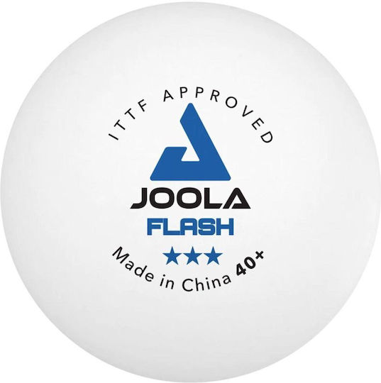 Joola Flash Μπαλάκια Ping Pong 3-Star 3τμχ