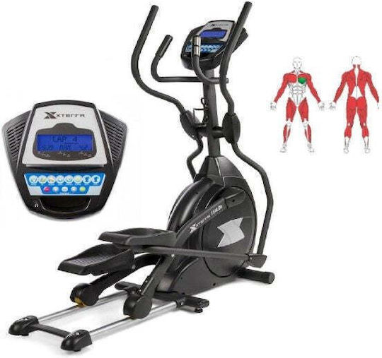 Xterra FS 4.0E Μαγνητικό Ελλειπτικό Μηχάνημα με Δίσκο 8.6kg για Χρήστη έως 148kg