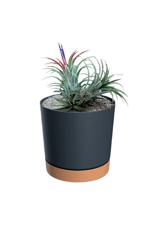 Prosperplast Tubo Plastic Flower Pot Anthracite Prosperplast Tubo Plastic Flower Pot Anthracite
