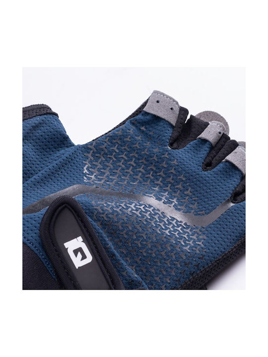 Digital IQ Cycling Gloves Adults Blue