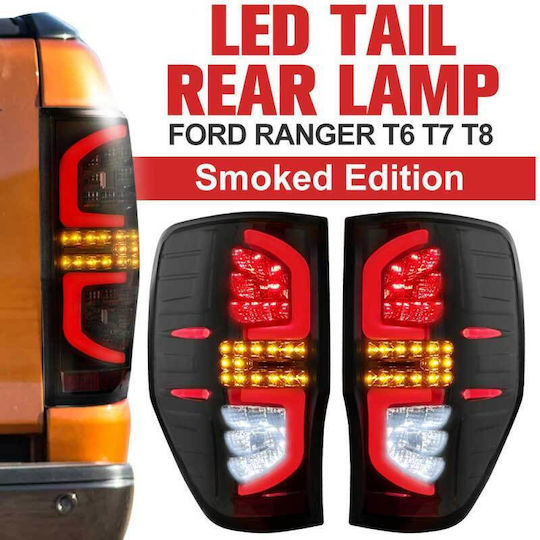 Rear Dynamic Led Taillights Dynled 850 Ford Ranger T6 2012+ T7 2017+ & T8 2020+