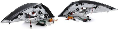 Lumini LED Faruri Spate Markate Fumuriu Opel Insignia 2008+