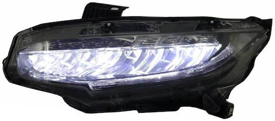 Φαναρια Full Led Honda Civic Mk10 Fcfk 2016+ Δυναμικη Ενδειξη Φλας Ledevo 2τμχ