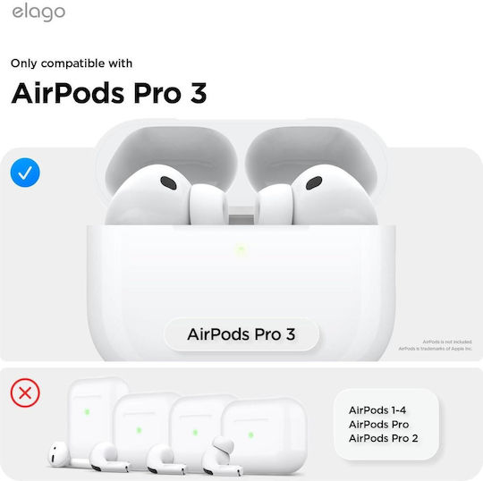 Elago Ice Cream Hang Θήκη Σιλικόνης σε Λιλά χρώμα για Apple AirPods Pro 3