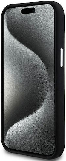 DKNY Rückseitencover Kunststoff / Silikon Schwarz für iPhone 14