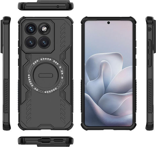 Techsuit Back Cover Kunststoff Schwarz Motorola Edge 70