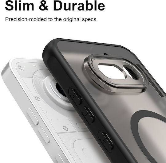 Techsuit Halofrost Ii Umschlag Rückseite Kunststoff Schwarz (Nichts Phone (4a))
