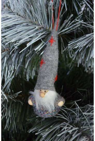 Grau Lephobe Baumkugel Anhänger 11cm Grau Silber