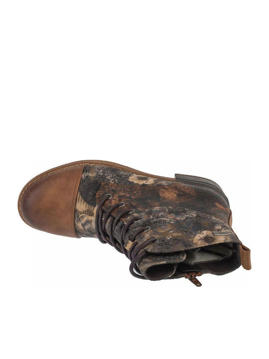 Stiefeletten Damen Braun