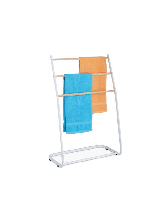Relaxdays Suport Prosoape 87x58 cm Alb