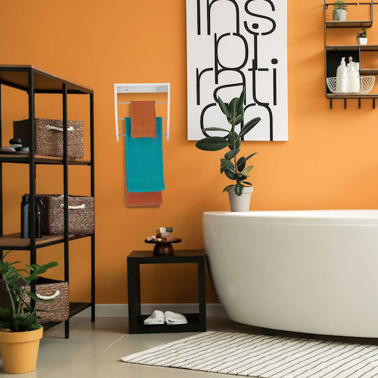 Relaxdays Wall-Mounted With Screws 40x38cm Inox Gray