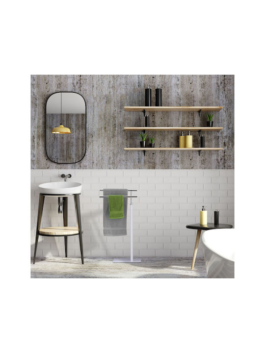 Relaxdays 78x44см Inox Сив