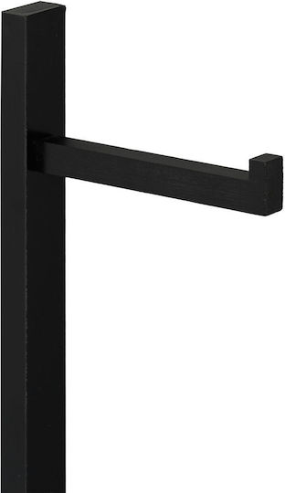 Relaxdays Black Bamboo Paper Holder 4052025871062